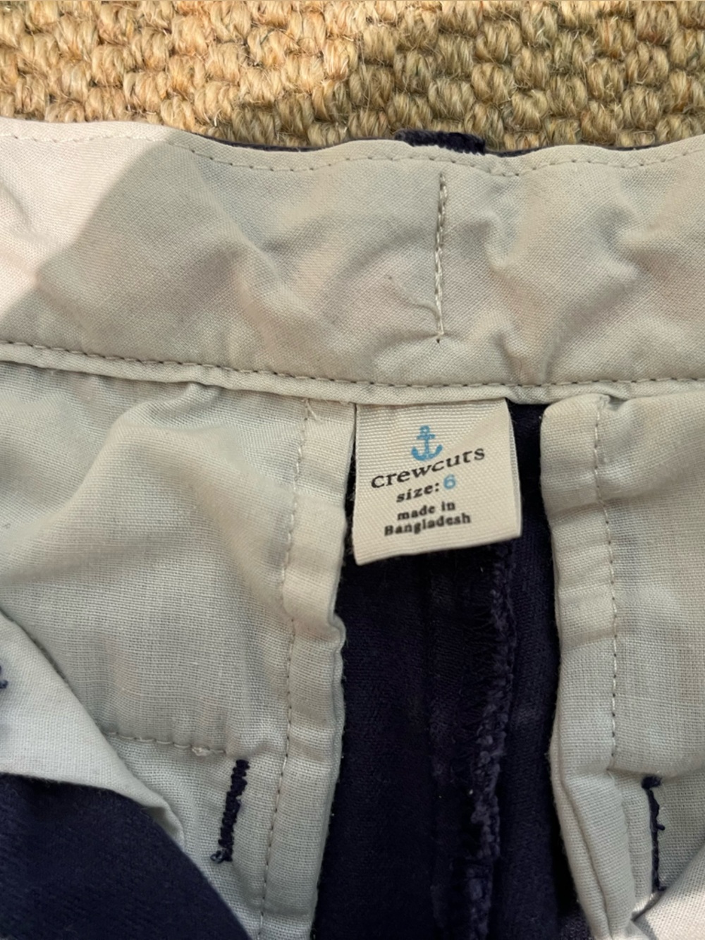 Crewcuts Navy and Light Gray Boys' Casual Shorts - Picture 3 of 4